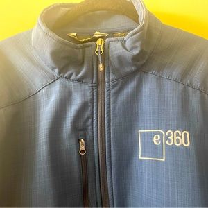 XL Eddie Bauer Blue Fleece-lined Jacket